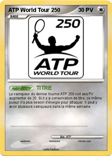 Pokemon ATP World Tour 250