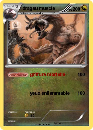 Pokemon dragau muscle