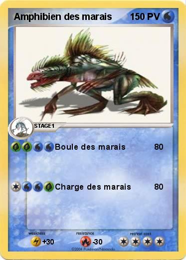 Pokemon Amphibien des marais