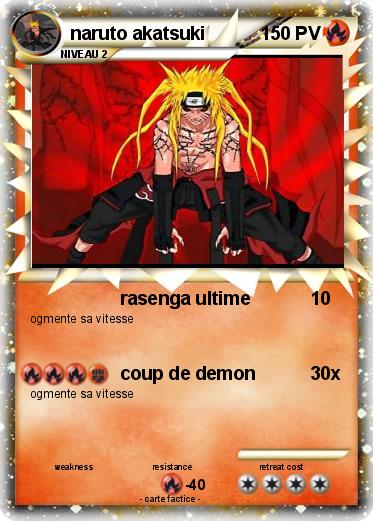 Pokemon naruto akatsuki