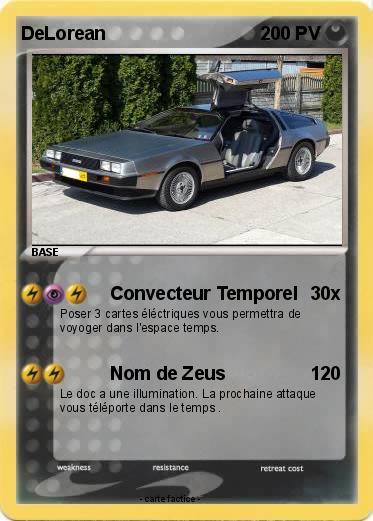 Pokemon DeLorean