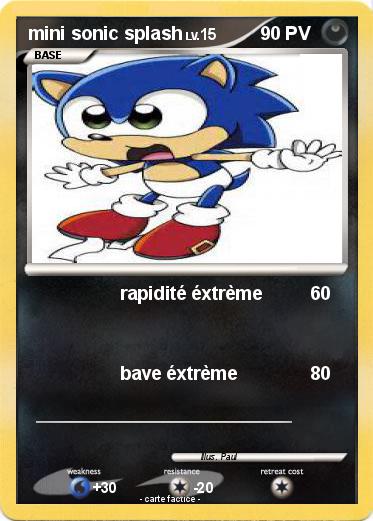 Pokemon mini sonic splash