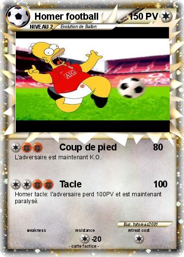Pokemon Homer football