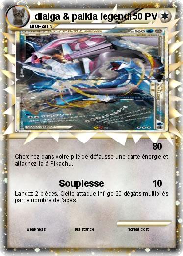 Pokemon dialga & palkia legend