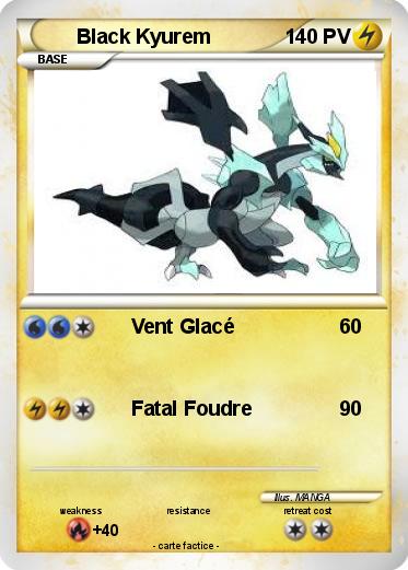 Pokemon Black Kyurem