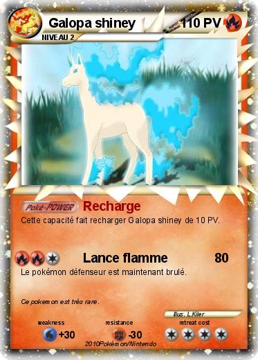 Pokemon Galopa shiney