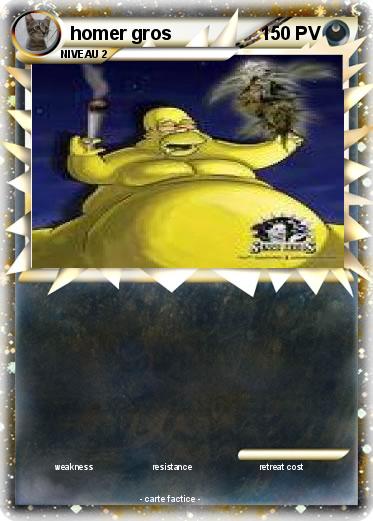 Pokemon homer gros