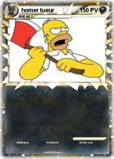 Pokemon homer tueur