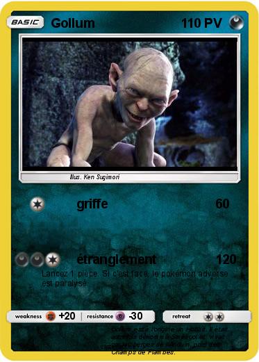 Pokemon Gollum