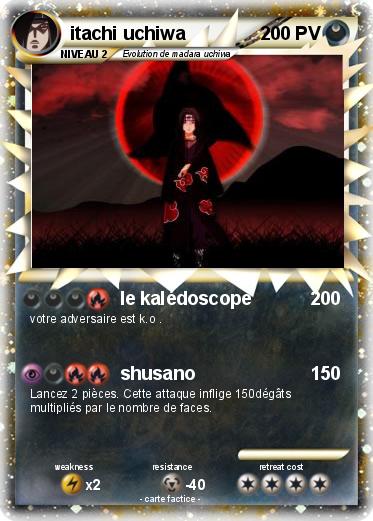 Pokemon itachi uchiwa