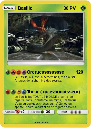 Pokemon Basilic