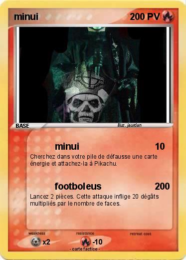 Pokemon minui
