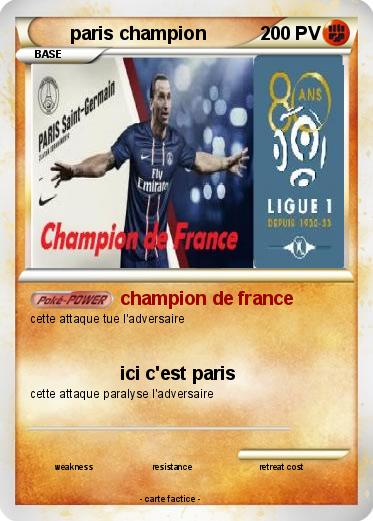 Pokemon paris champion