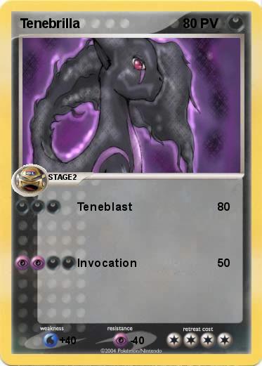 Pokemon Tenebrilla