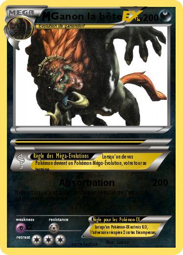 Pokemon Ganon la bête