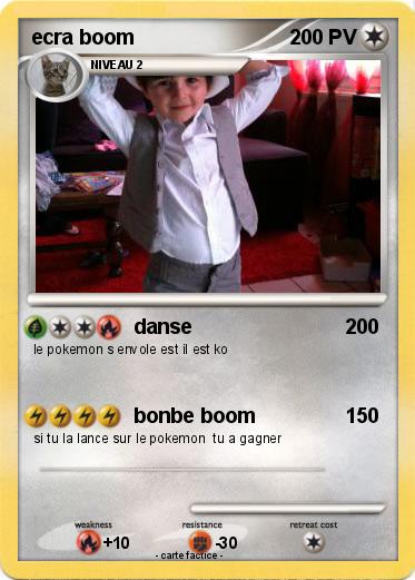 Pokemon ecra boom