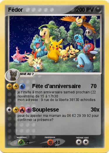 Pokemon Fédor