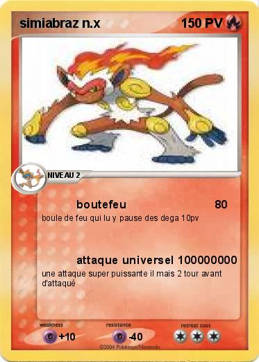 Pokemon simiabraz n.x