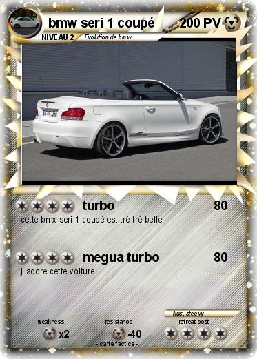 Pokemon bmw seri 1 coupé