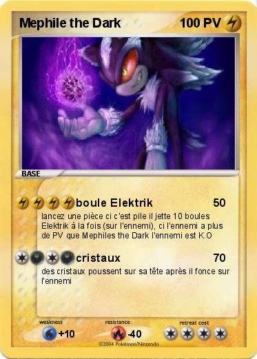 Pokemon Mephile the Dark