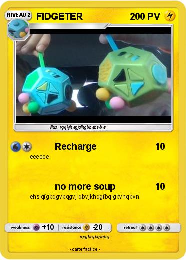 Pokemon FIDGETER