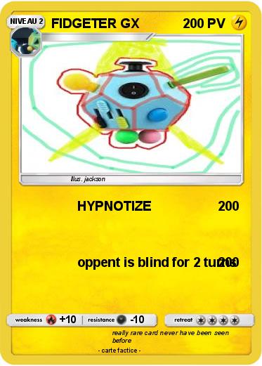 Pokemon FIDGETER GX