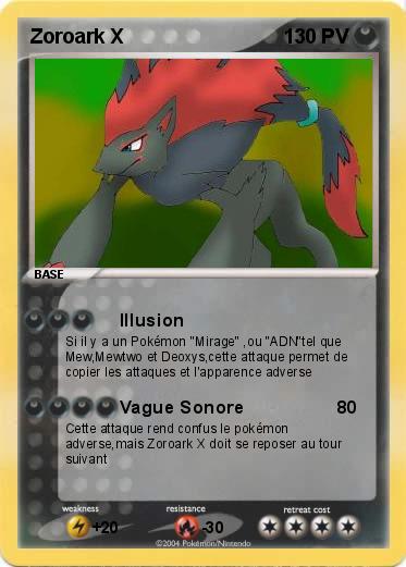 Pokemon Zoroark X