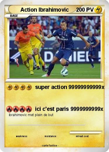 Pokemon Action Ibrahimovic
