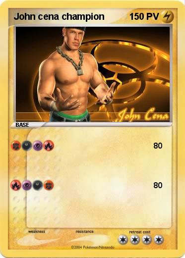 Pokemon John cena champion