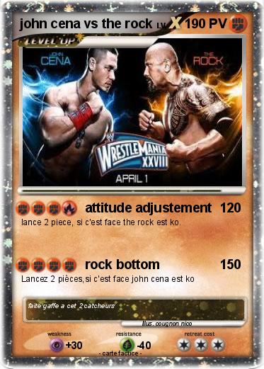 Pokemon john cena vs the rock