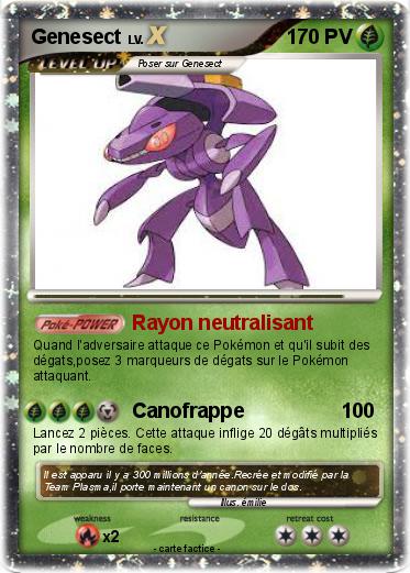 Pokemon Genesect