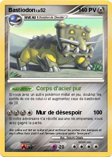 Pokemon Bastiodon