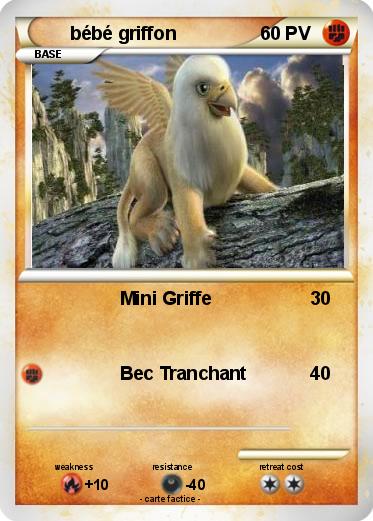 Pokemon bébé griffon