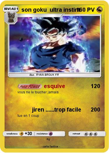 Pokemon son goku  ultra instint