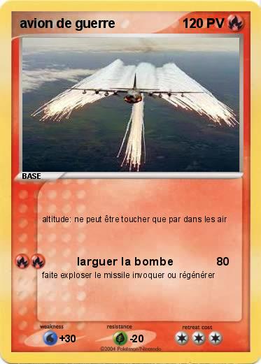 Pokemon avion de guerre