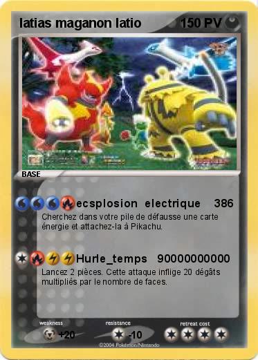 Pokemon latias maganon latio