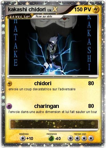 Pokemon kakashi chidori