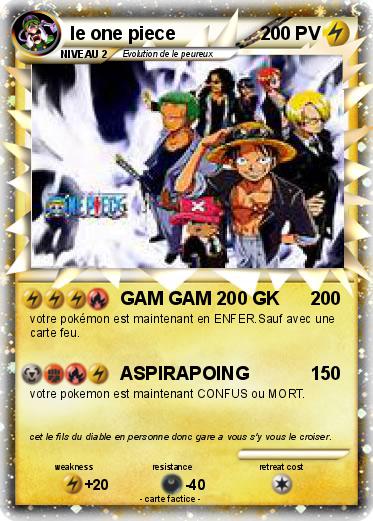 Pokemon le one piece