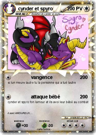 Pokemon cynder et spyro