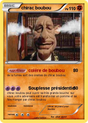 Pokemon chirac boubou