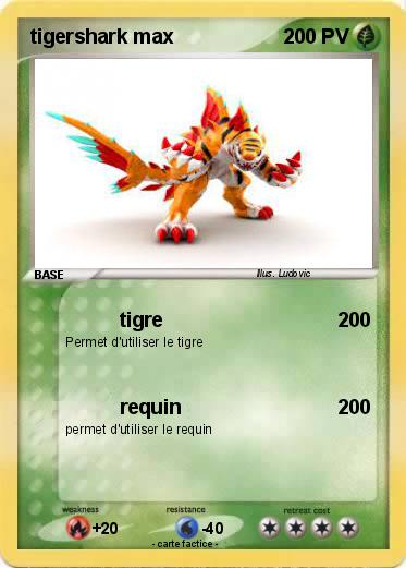 Pokemon tigershark max