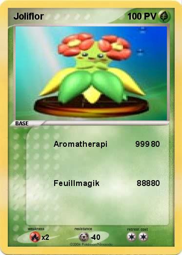Pokemon Joliflor                                                     