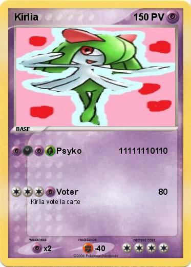 Pokemon Kirlia                                                  