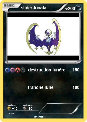 Pokemon slider-lunala