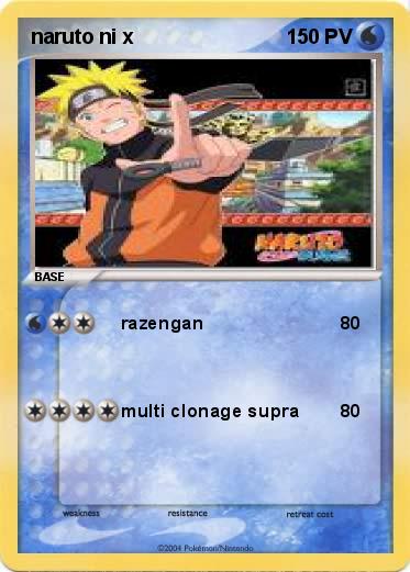 Pokemon naruto ni x