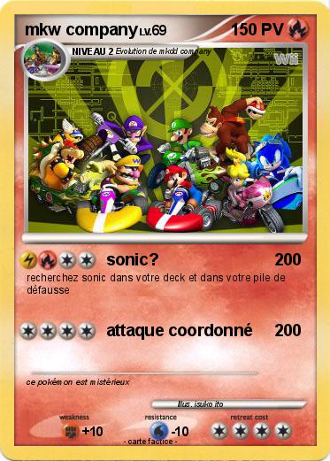 Pokemon mkw company