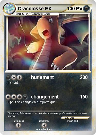 Pokemon Dracolosse EX