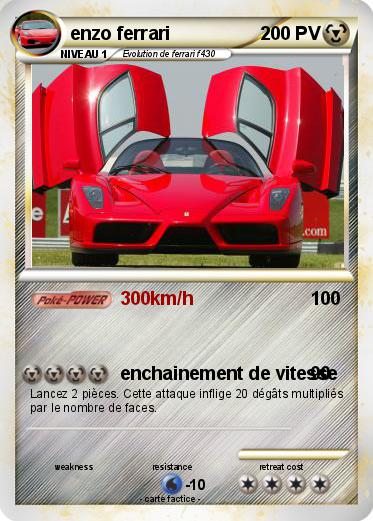 Pokemon enzo ferrari