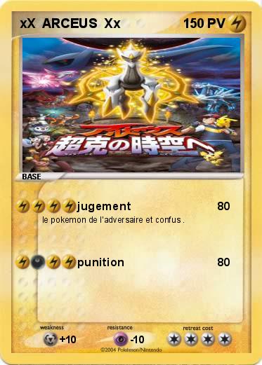 Pokemon xX  ARCEUS  Xx
