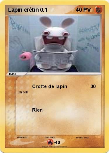 Pokemon Lapin crétin 0.1